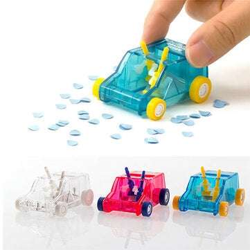 Table Dust Cleaning Mini Car Toys Shape Trolley Keyboard Desktop Dust Clean... (COLOR.: RANDOMCOLOR)