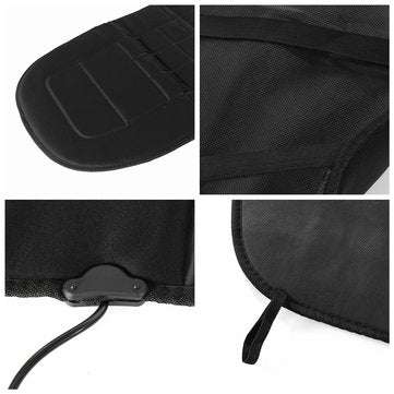 Universal 12V Electric Car Front Seat Heating Cover Padded Thermal Cushion