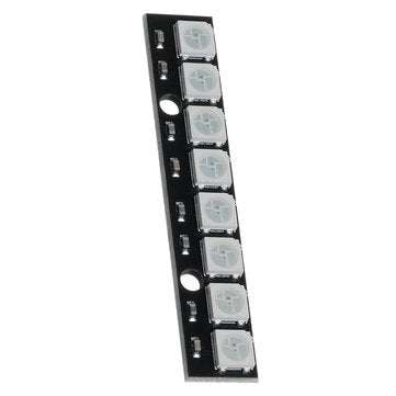 Straight Board 8x 5050 RGB Cool White LED With Integrated Drivers Module