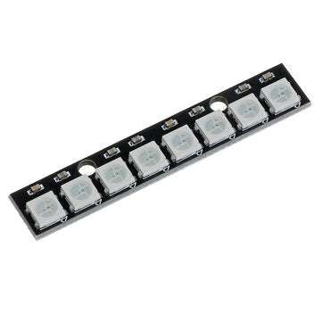 Straight Board 8x 5050 RGB Cool White LED With Integrated Drivers Module