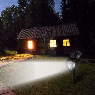 Solar Garden Lighting Outdoor Spike Lawn Lamp Lighting LED Light for Garden Path Spotlights