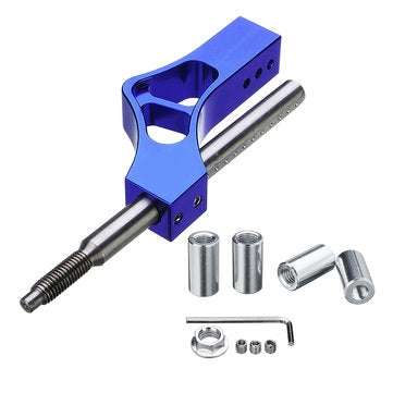Universal Aluminium Shift Knob Extender Lever Gear Shifter Extension Fit 12 10 8mm... (COLOR1: BLUE)
