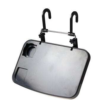 SHUNWEI Car Seat Steering Wheel Foldable Laptop Stand Multifunctional Food Drink ... (COLOR.: BLACK)