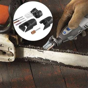Rotary Tool Electric Grinding Chain Saw Blade Restoration Grinding Tools Kit