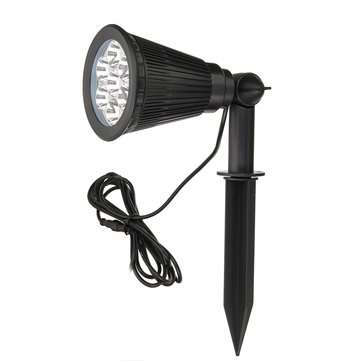 Solar 7 LED Color Changing Spot Light Wall Garden Outdoor Yard Landscape Lamp