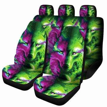 Universal Protectors Full Set Auto Front/Rear Seat Cover For Car Truck SUV Chair (TYPE: K10)