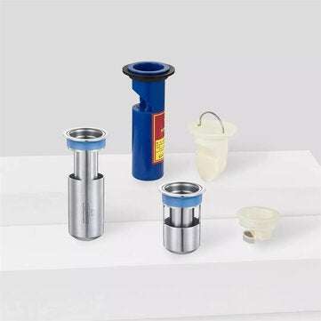 Submarine Kitchen Floor Drains Stainless Steel Hidden Sewer Core Bathroom Deodorant Waste Drain Stra