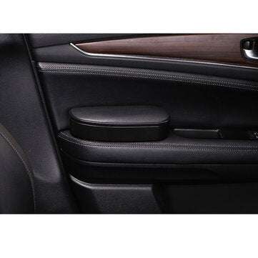 Universa`l Car Storage box Left Armrest Elbow Support Adjustable Anti-fatigue Anti Slip Mat
