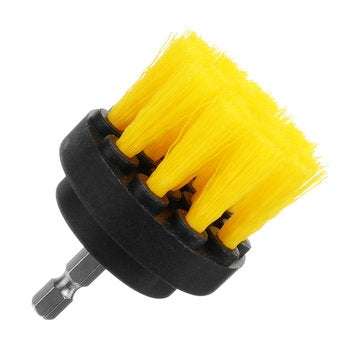 Power Scrubber Drill Brush Set Cleaner Spin Tub Shower Tile Grout Wall 4 Cleaning Brushes