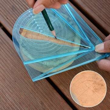 MYTEC Clear Center Finder for Round Octagon Hexagon Stock Woodwork Accessories Measuring Gauging Equ