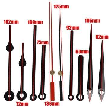 Quartz Clock Movement Mechanism 4 Type DIY Kit Hour Minute Second Hand