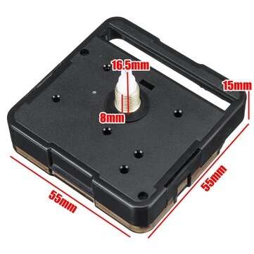 Quartz Clock Movement Mechanism 4 Type DIY Kit Hour Minute Second Hand