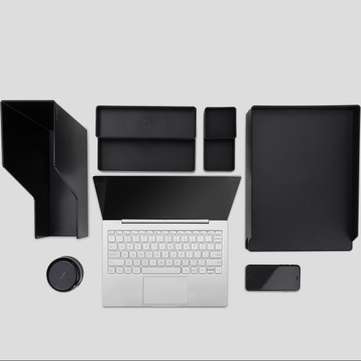 NUSIGN NSYP022 Office Document Files Books Storage Box Desktop Organizer Holder