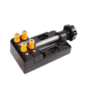MYTEC 57mm Adjustable Mini Jaw Bench Clamp Drill Press Vice Opening Parallel Table Vise DIY Sculptur