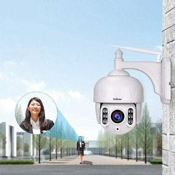 Sricam SH028 HD 2.0MP 1080P 5X Zoom Dome IP Camera P2P Wireless Surveillance CCTV Camera 360 Degree