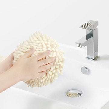 Qualitell Chenille Soft Hand Towel Cute Hand Dry Towel Soft Plush Dishcloths Lovely Towel For Kitche
