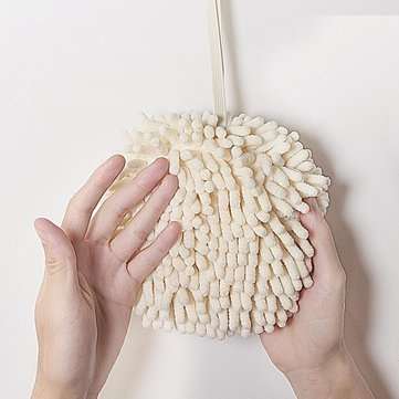 Qualitell Chenille Soft Hand Towel Cute Hand Dry Towel Soft Plush Dishcloths Lovely Towel For Kitche