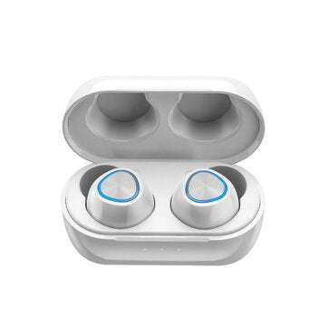 REMAX TWS-16 Mini bluetooth 5.0 True Wireless Music Call Earphone Headphones With... (COLOR.: WHITE)