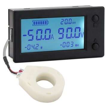 STN LCD Display Digital Multimeter Voltage Ampere Power Energy Ammeter Voltmeter ... (CURRENT: 100A)