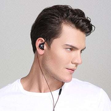 QKZ VK3 Metal Strong Bass Hifi In-ear Earphone Noise Cancelling Headset With Mic For Mobile Phone