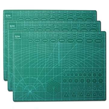 QJH A2/A3/A4 Cutting Mat Patchwork Sewing Tool DIY Craft Double-sided Three Layers Sel... (SIZE: A2)