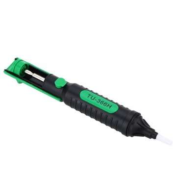 TU-366H+ Non-slip Solder Sucker Quality Hand Repair Tool Tin Extractor Solder Removal Tool Desolderi