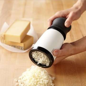 Stainless Steel Cheese Grater Kitchen Gadgets Herb Grinder Chocolate Grater Hand Operated Tools With