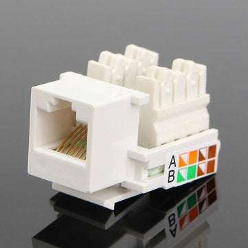 RJ45 Euro Low Profile Module Data Comms Network Plate Gigabit Panel
