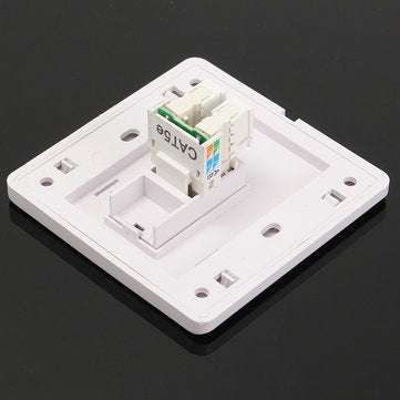 RJ45 Euro Low Profile Module Data Comms Network Plate Gigabit Panel