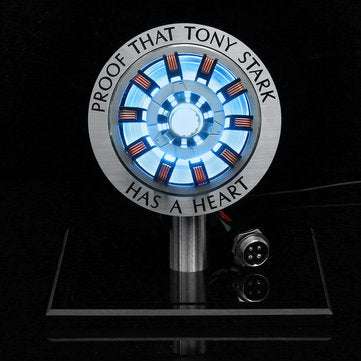MK2 Acrylic Remote Ver. Tony ARC Reactor Model DIY Kit USB Chest Lamp Remote Control Illuminant LED