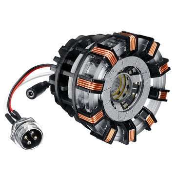 MK2 Acrylic Remote Ver. Tony ARC Reactor Model DIY Kit USB Chest Lamp Remote Control Illuminant LED