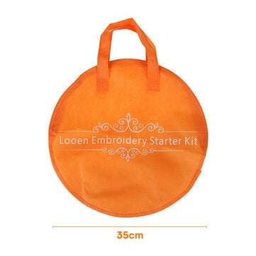 Non-woven Embroidery Cross Stitch Kits Tools Set Home Storage Bag Painting Accessories Organizer Cas