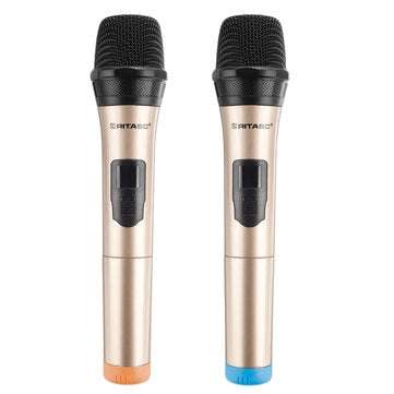 RITASC U28 Wireless Microphone System LCD Display Professional Home KTV Set