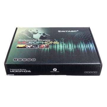 RITASC U28 Wireless Microphone System LCD Display Professional Home KTV Set
