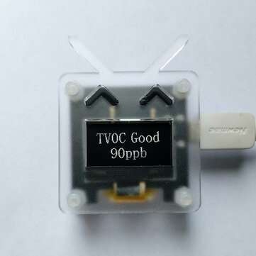 Portable USB CO2 TVOC Gas Detector SGP30 Gas Sensor Air Quality Monitor TVOC (0~10000ppb) CO2 (400~1