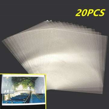 Transparent A4 Double Sided Adhesive Tape Sheet Clear DIY Craft Strong