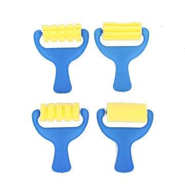 Painting Creative Graffiti Stamp Drawing Children Sponge Brush Flower Kids Toys