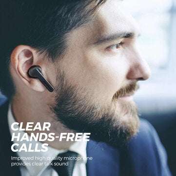 SoundPEATS Turecapsule Touch Control Wireless Stereo bluetooh 5.0 In-ear TWS Earphone Auto-Pair Hand