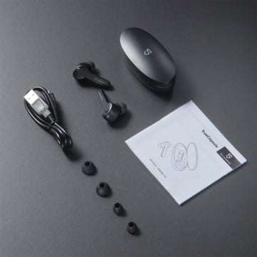 SoundPEATS Turecapsule Touch Control Wireless Stereo bluetooh 5.0 In-ear TWS Earphone Auto-Pair Hand