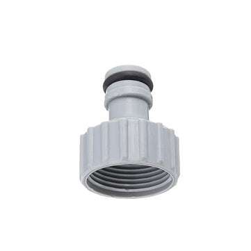 TMOK S60x6 IBC Faucet Tank Drain Adapter to Brass Garden Tap with 1/2`` Nozzle Hose Thread Outlet Ta
