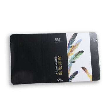 NYONI 36/48/72/120 Colors Professional Oil Color Pencil Set Hand-Painted Sketch... (COLOR: 72COLORS)