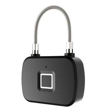 Smart Keyless Fingerprint Lock Luggage Anti-theft Security Suitcase Padlock Door