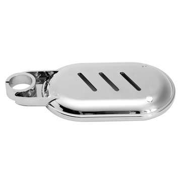Soap Dish Adjustable Shower Rail Slide Soap Plates Smooth Bathroom Holder