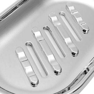 Soap Dish Adjustable Shower Rail Slide Soap Plates Smooth Bathroom Holder