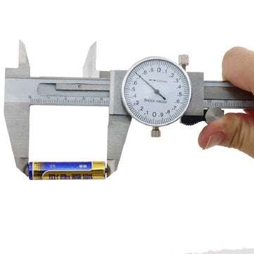 Metric Gauge Measuring Tool Dial Caliper 0-150mm/0.02mm Shock-proof Stainless Steel Precision Verni