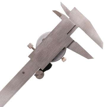 Metric Gauge Measuring Tool Dial Caliper 0-150mm/0.02mm Shock-proof Stainless Steel Precision Verni