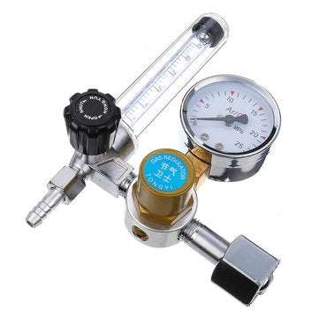 Metal Welding Gas Meter Argon CO2 Auto Pressure Regulator Weld Gauge For Power Tool