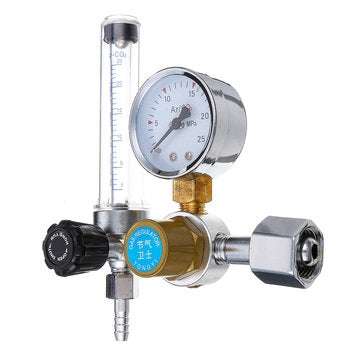 Metal Welding Gas Meter Argon CO2 Auto Pressure Regulator Weld Gauge For Power Tool