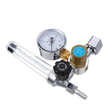 Metal Welding Gas Meter Argon CO2 Auto Pressure Regulator Weld Gauge For Power Tool
