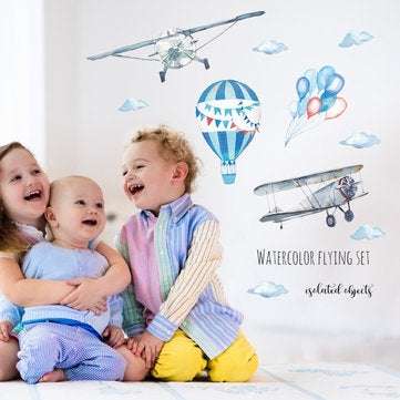 Miico HM71008 Children`s Bedroom Wall Sticker Decorative Stickers DIY Stickers
